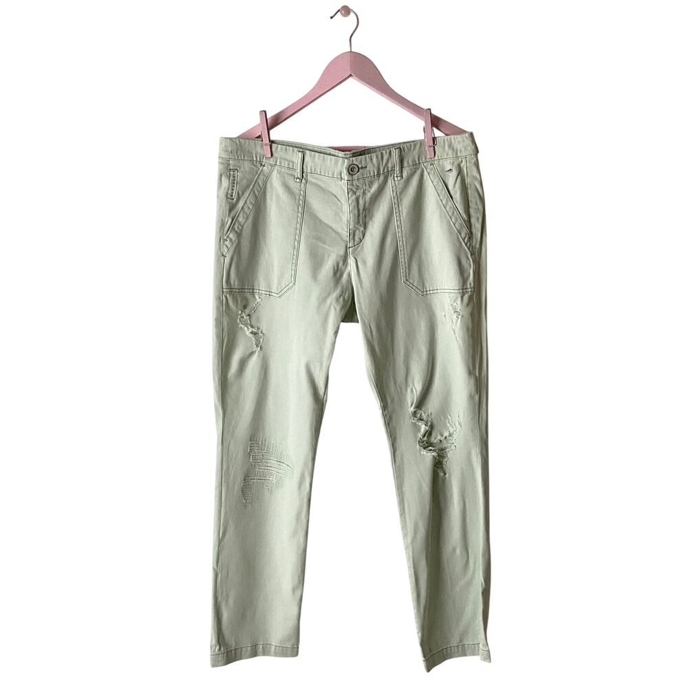 Pilcro and The Letterpress Aqua Skinny Jeans/Pants